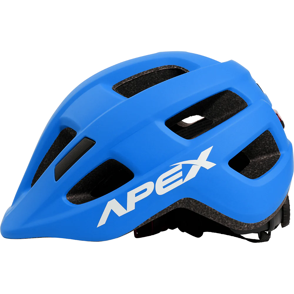 Apex Kids Helme Matt Blue