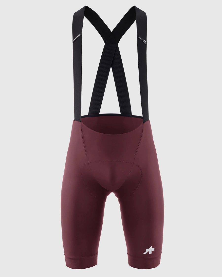 Assos Mille GT Bib Shorts S11 Burgandy Red