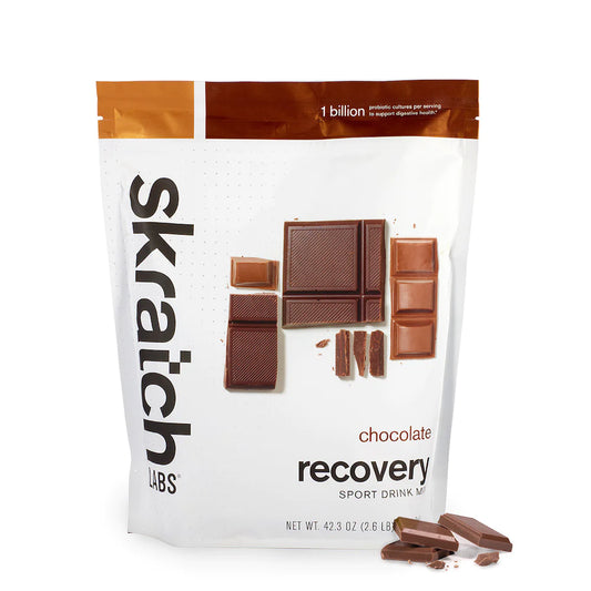 Skratch Recovery Sport Drink Mix Chocolate.