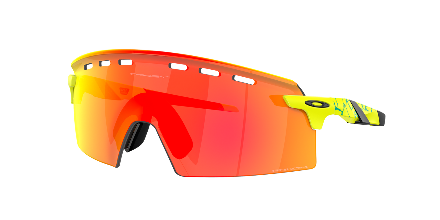 Oakley Encoder Strike Tennis ball Yellow W/Prizm Ruby