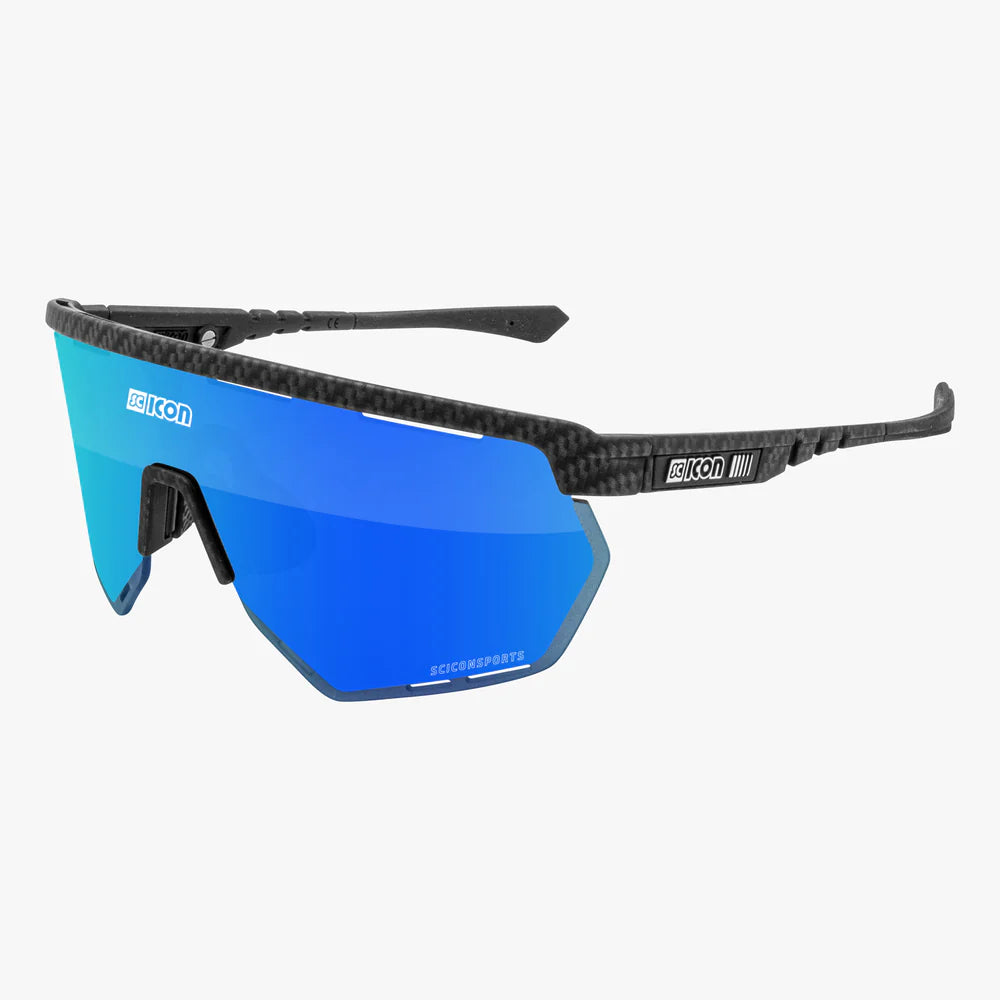 SCICON AEROWING CARBON MATT MULTIMIRROR BLUE