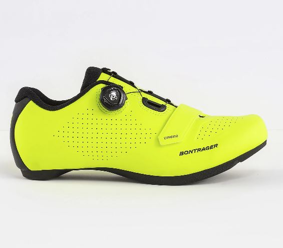 Bontrager Espresso Road Shoe Vis Yellow Size 40