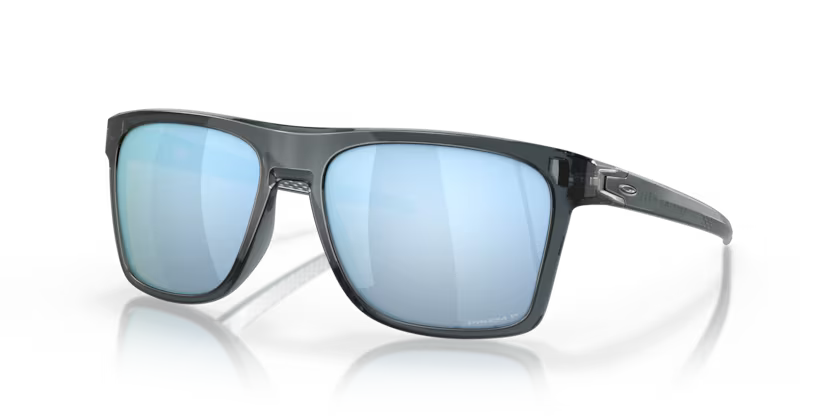 Oakley Leffingwell Cystal Black W/Prizm Deep Water Polarized