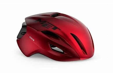MET Manta MIPS Red Metallic Glossy