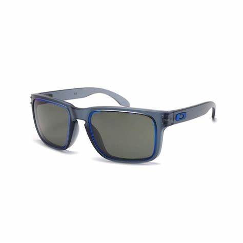 Oakley Holbrook Matte Black Cristal Blue Aur W/Prizm Grey