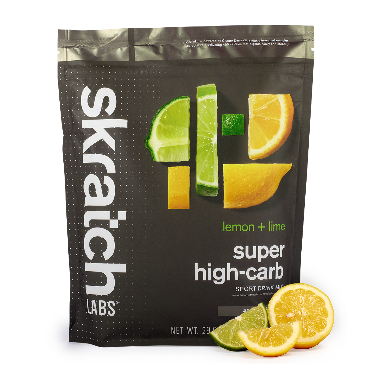 Skratch Labs Super High Carb Sport Drink Mix Lemon + Lime 840g