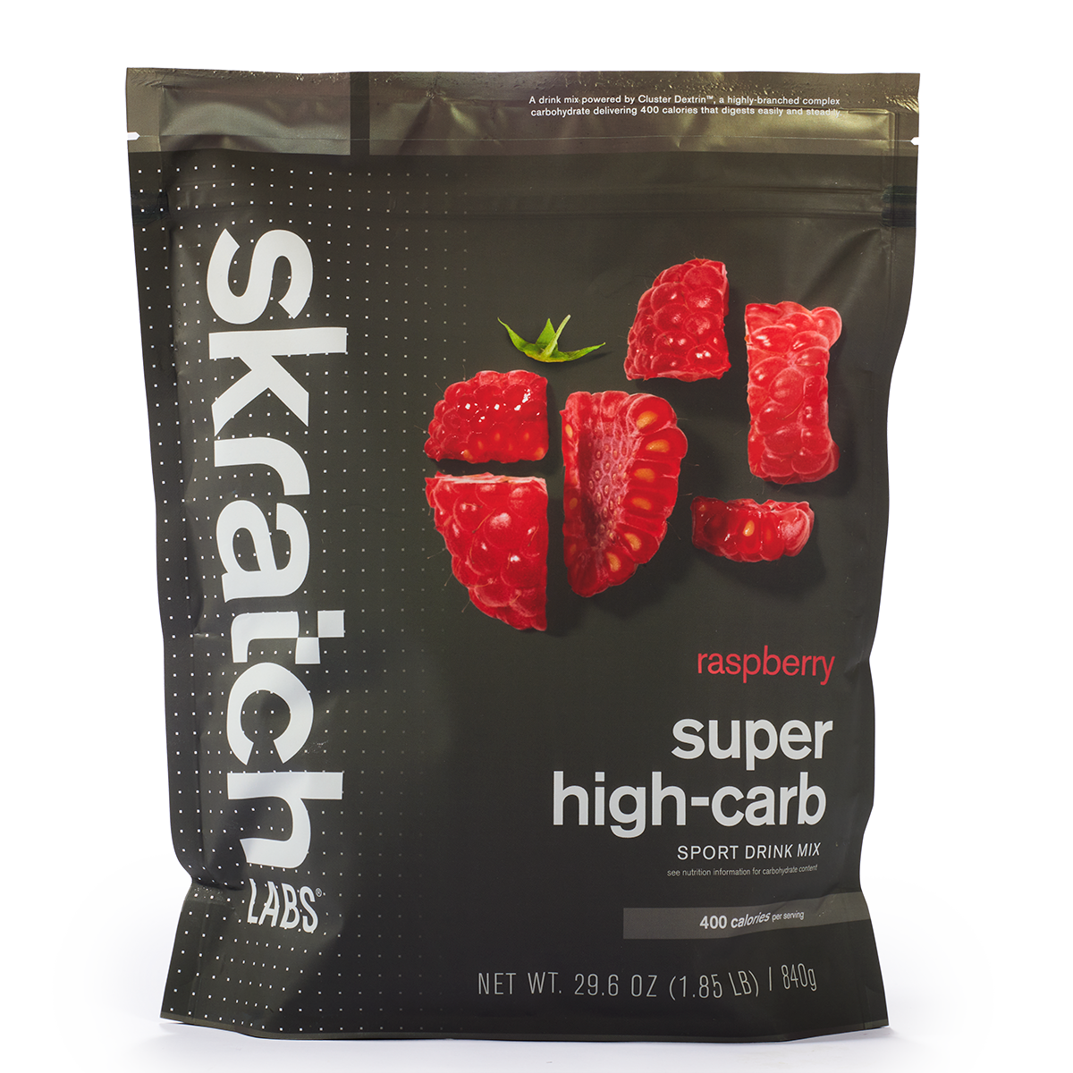 Skratch Labs Super High Carb Sport Drink Mix Raspberry 840g