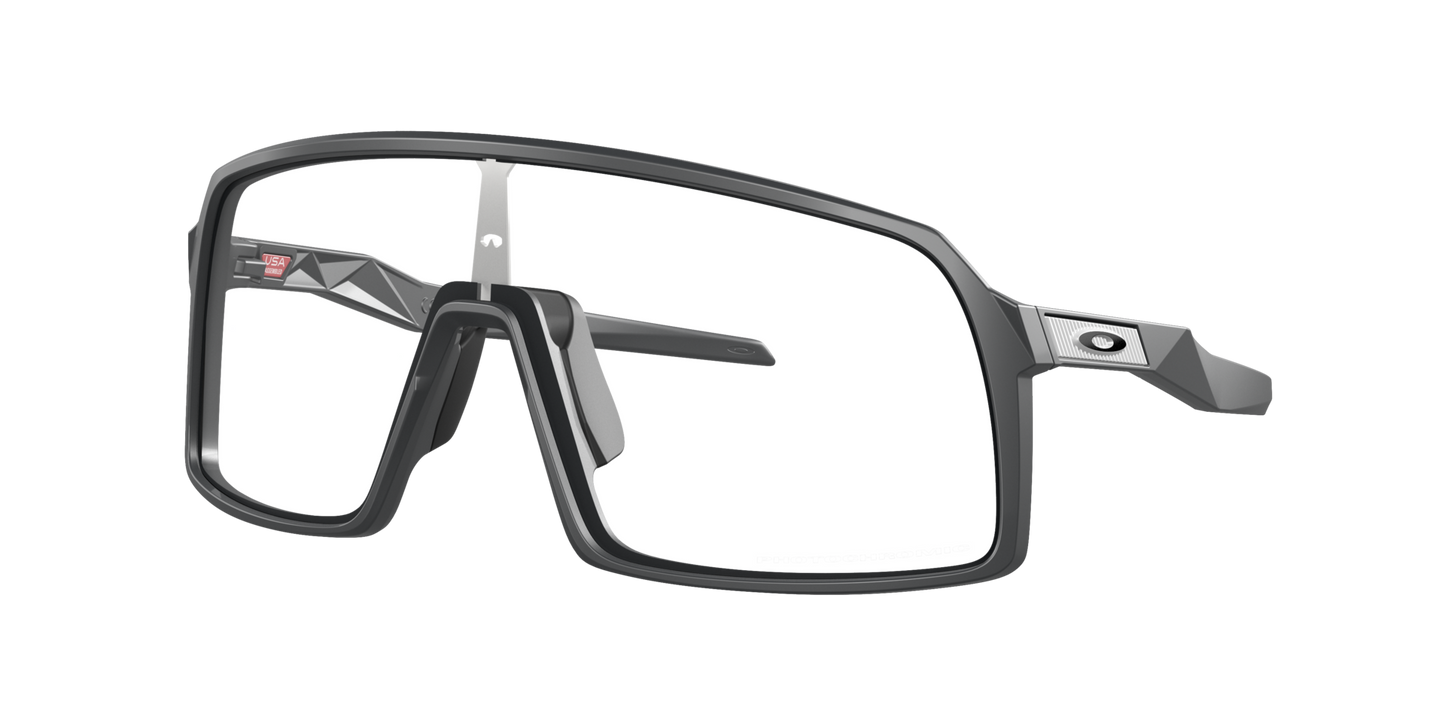 Oakley Sutro Matte Carbon W/Clear Photocromatic