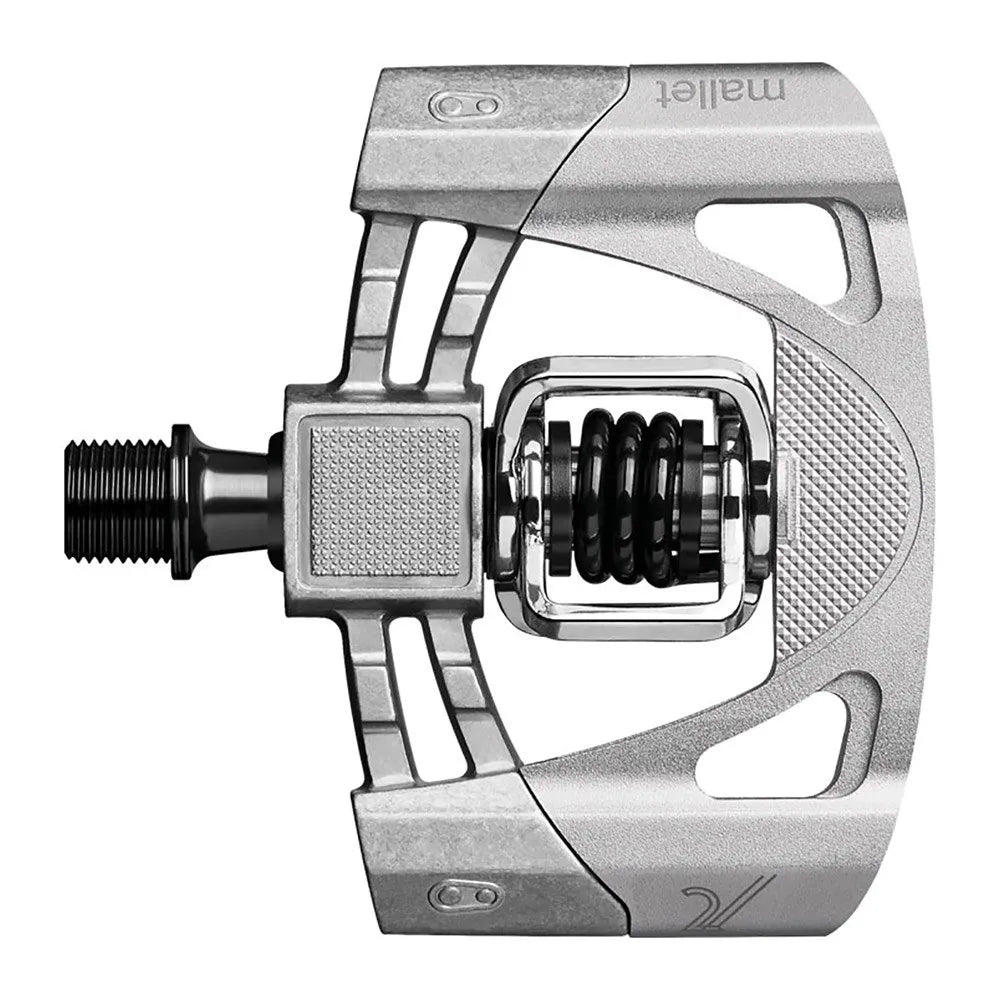 crankbrothers mallet 2 raw silver