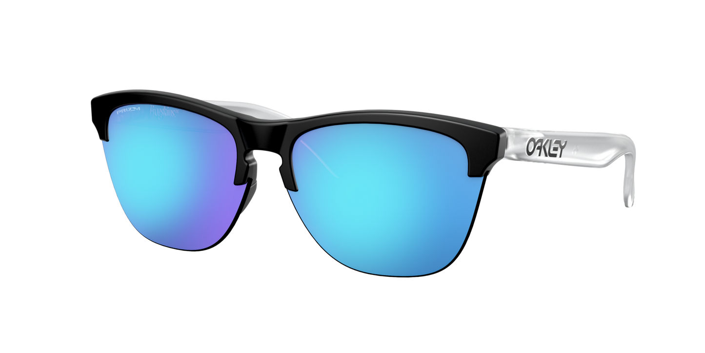 Oakley Frogskins Lite Black/Clear Prizm Saphire