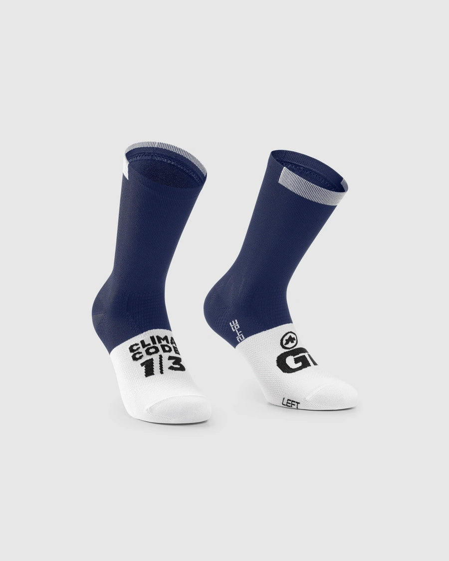 Assos GT Socks C2 Genesi Blue