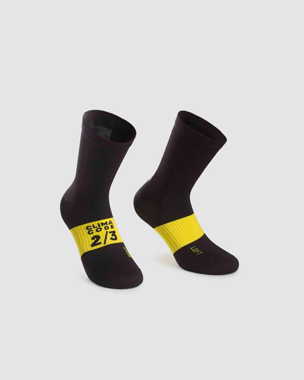 Assos Assosoires Spring Fall Socks Holy White