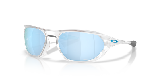 Oakley Cage Jacket Matte Clear W/Prizm Deep Water Polarized