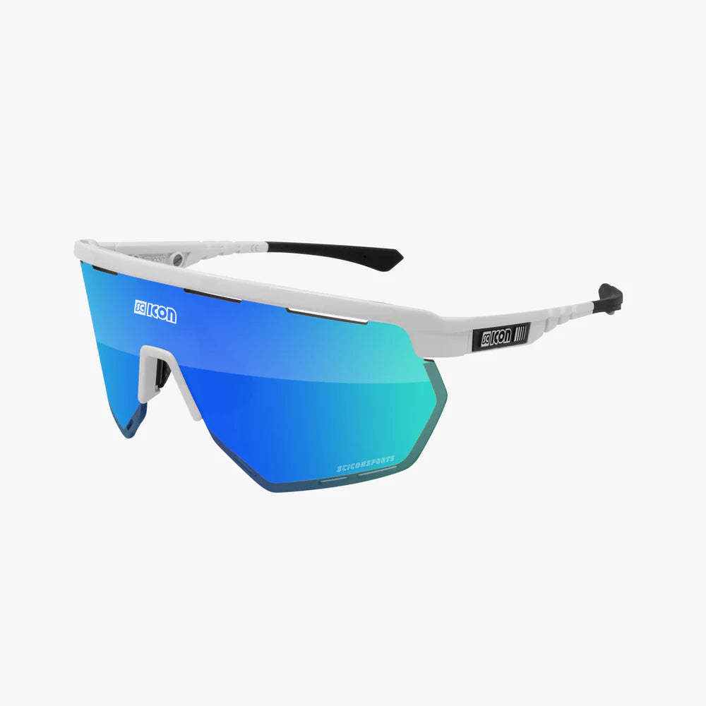 Scicon Aerowing White Gloss Multimirror Blue