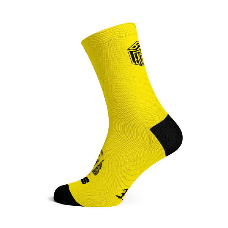 SOX Be Lekker Yellow Crew Sock