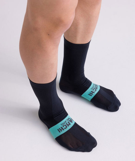 Bianchi Socks Santini High Profile Grey