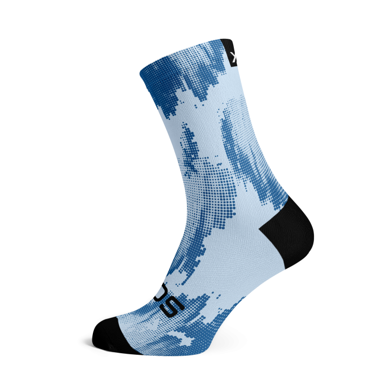 SOX Blue Gravel Socks