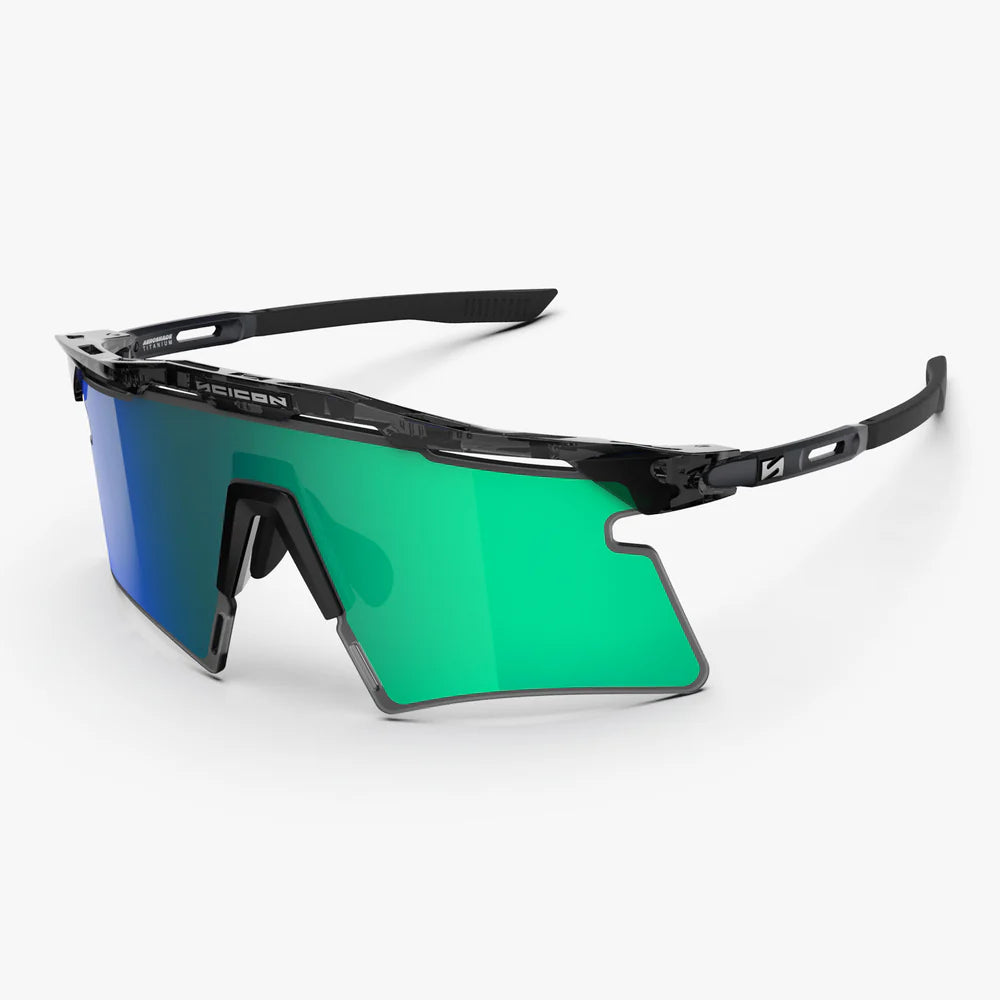 Scicon Aeroshade 2.0 Titanium Black Crystal Multimirror Blue/Green + Pink Lens