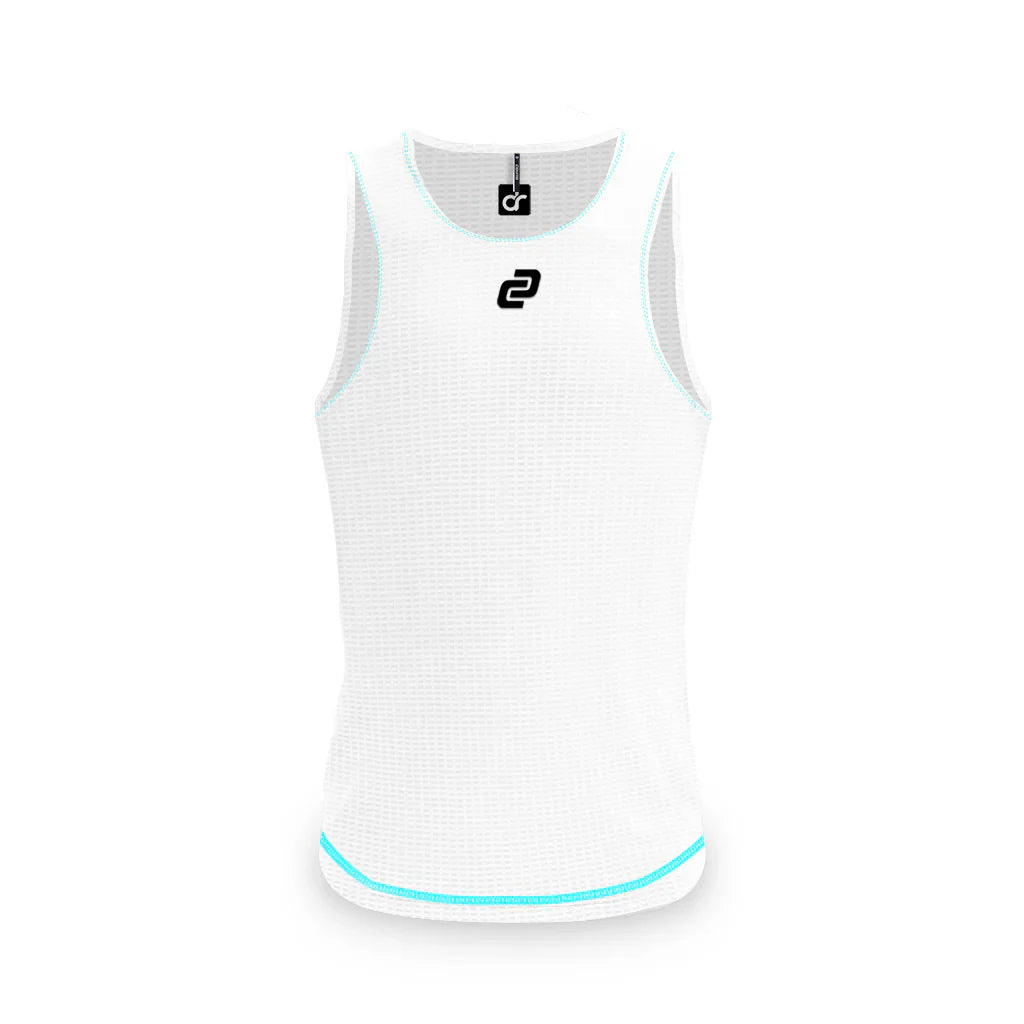 Ciovita Men White Dri-release Undervest