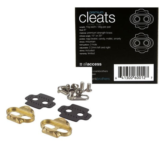 Crankbrothers Standard Release Cleat Kit - 6 Deg