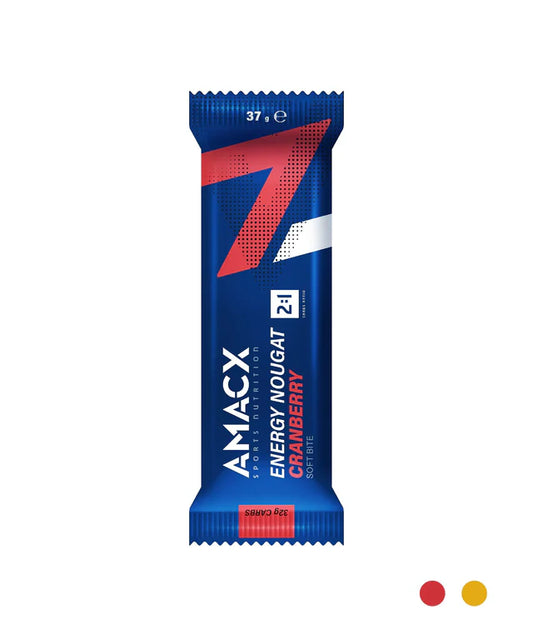 Amacx Energy Nougat Bar Cranberry