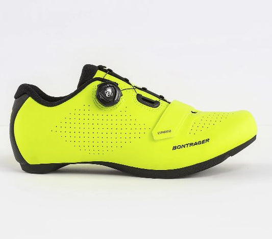 Bontrager Espresso Road Shoe Vis Yellow Size 40