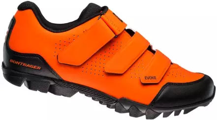 Bontrager Evoke MTB Shoe Valcro Strap Orange Size 46