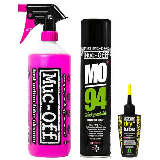 MUC OFF CLEAN, PROTECT AND LUBE KIT (DRY LUBE VERSION)
