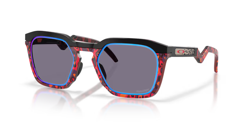 Oakley HSTN SQ TLD Polished Black W/Prizm Sapphire & Grey