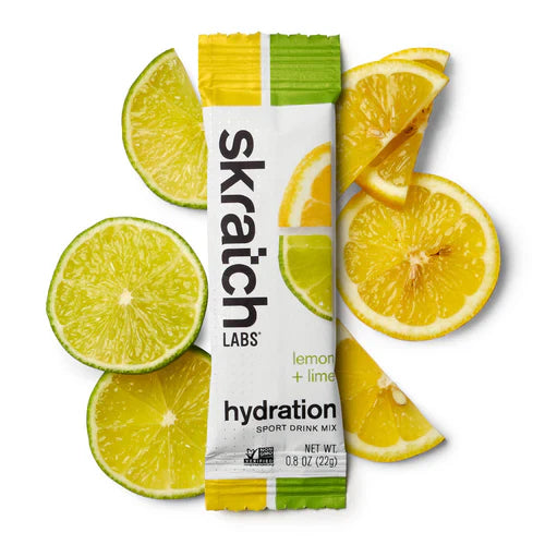 Skratch Labs Hydration Sport Drink Mix Lemon + Lime Single Serving