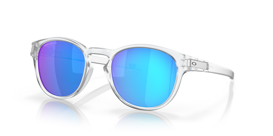 Oakley Latch Matte Clear w/Prizm Sapphire Polarized