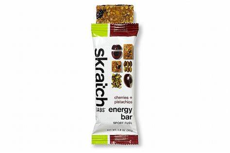 Skratch Labs Energy Bar Sport Fuel Cherries + Pistachios