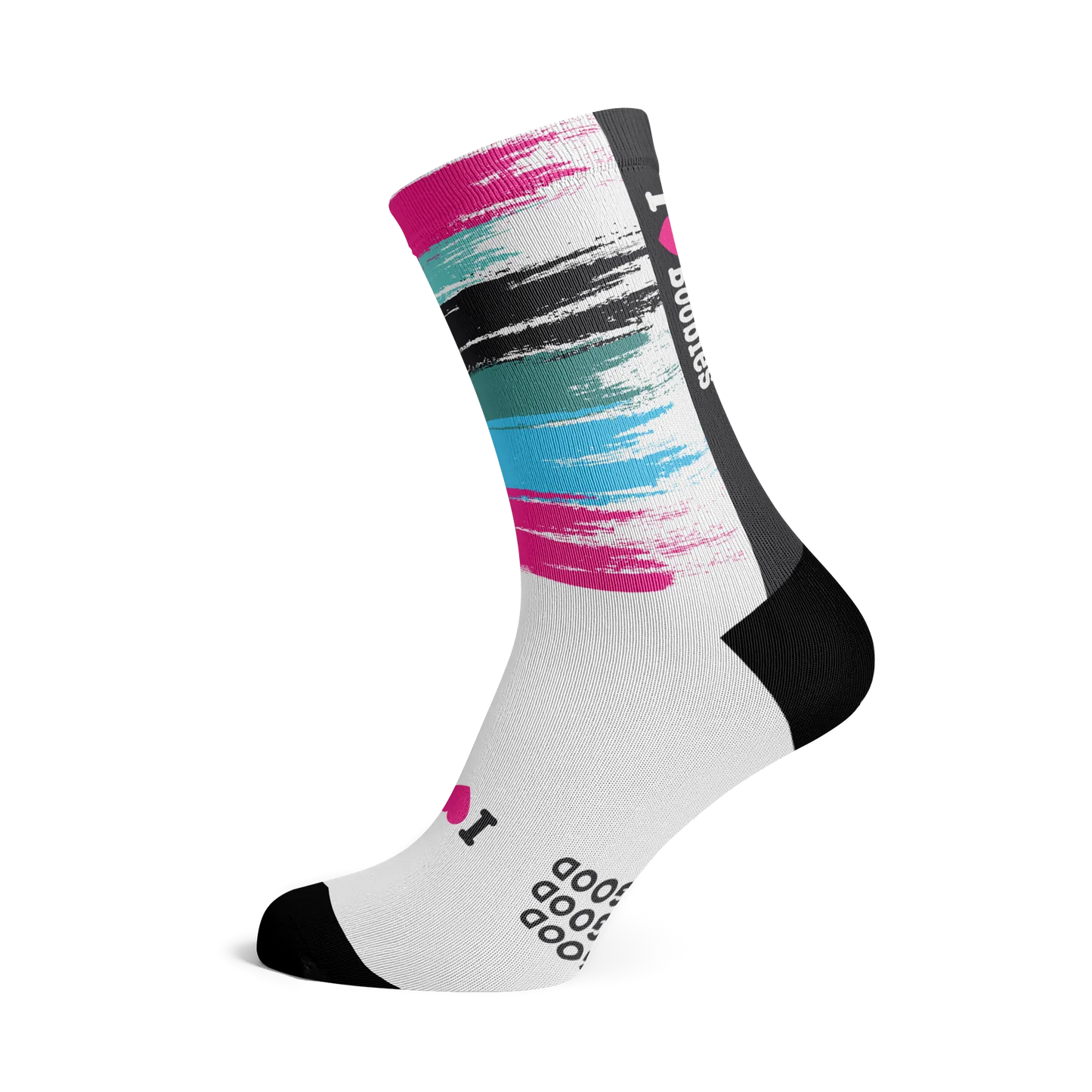 I Love Boobies Slipstream Socks