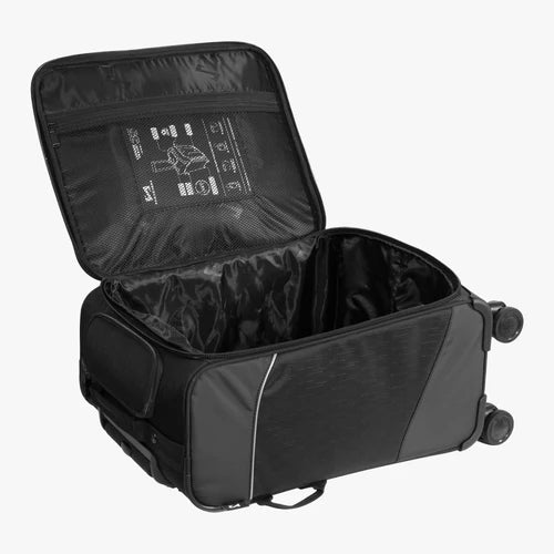 SCICON CARRY-ON HAND LUGGAGE CABIN TROLLEY 35L – 4 WHEELS BLACK