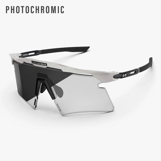 Scicon Aeroshade 2.0 Titanium Matte White Photochromic Grey