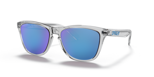 Oakley Frogskin Polished Clear w/ Prizm Violet