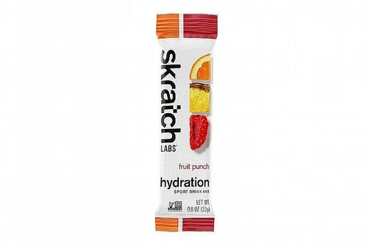 Skratch Hydration Sport Drink Mix,Fruit Punch,Single Serving
