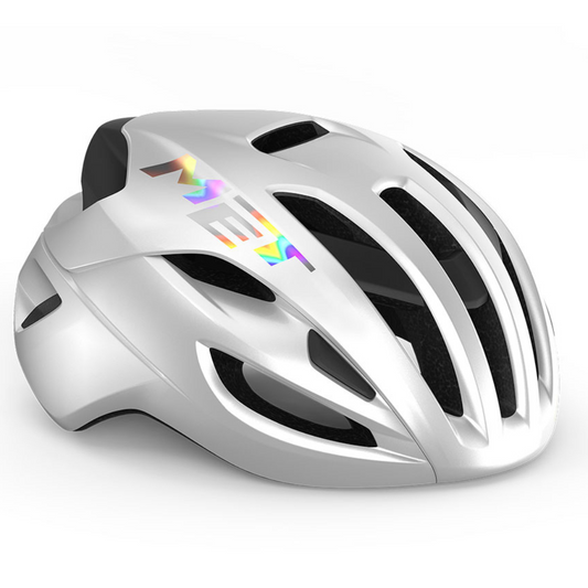 MET RIVALE MIPS CE WHITE HOLOGRAPHIC