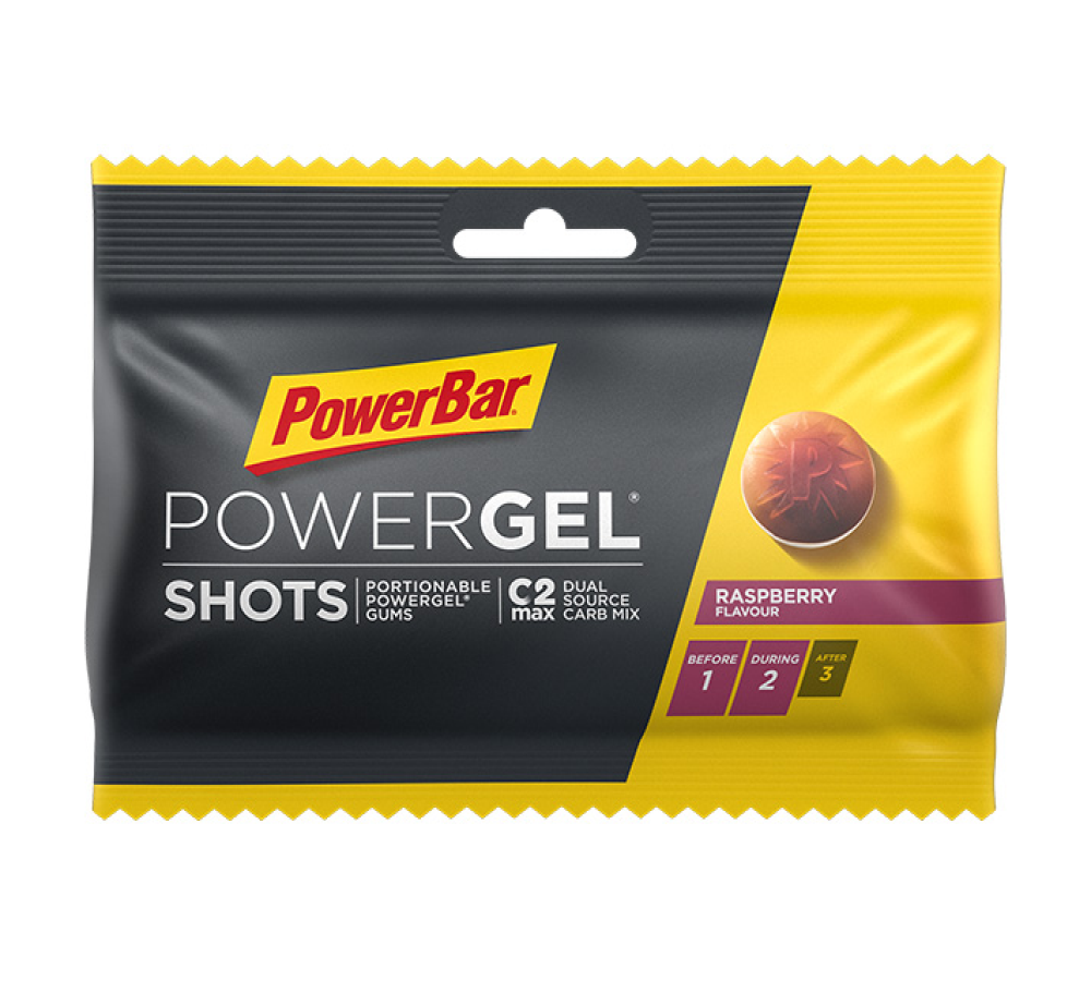 PowerBar PowerGel Shots Rasberry 60g