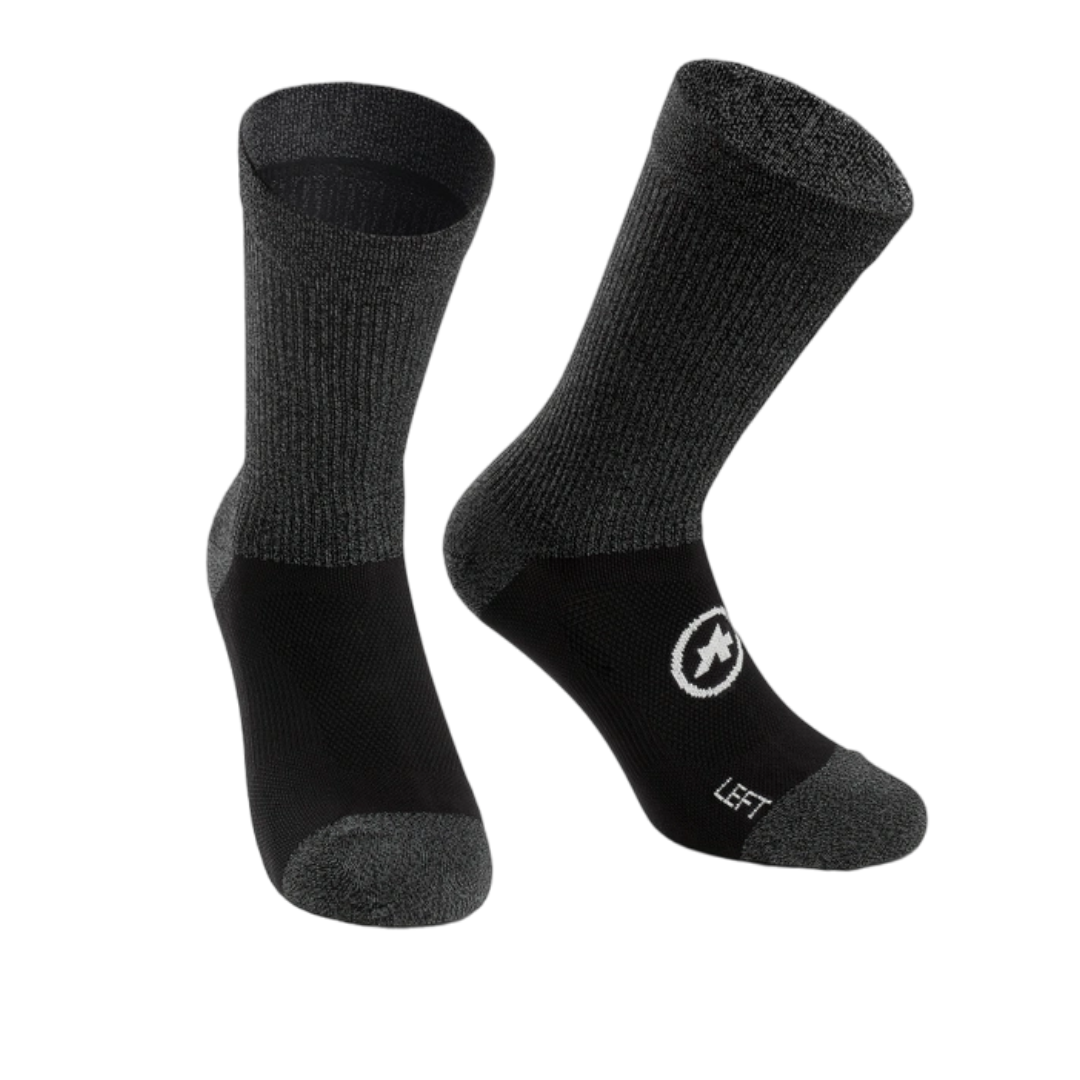 Assos Trail Socks Black Series
